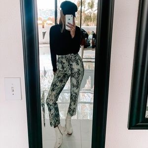 Snakeskin Pants